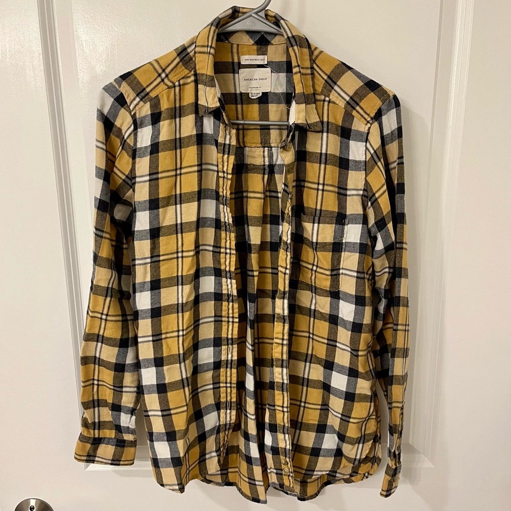 American Eagle flannel, women’s extra small